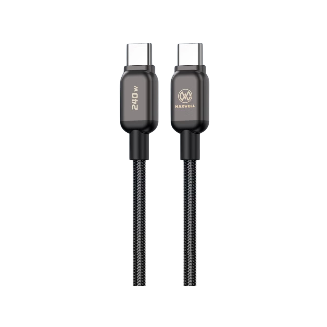 MAXWELL PD 240W USB-C to USB-C Thunder Line Fast Charger 1-Meter