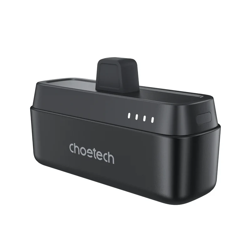 CHOETECH 5000mAh Mini Power Bank – 20W PD with Type-C Plug,