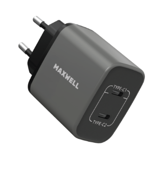 MAXWELL Hyper Boost Series 45W Dual-Port Fast Charger