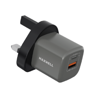 MAXWELL Chargemax Series 25W Dual-Port Fast Charger